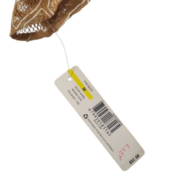 New Directions Womens Long Sleeve Semi-Sheer Pullover Blouse Top Size Medium NWT - Picture 6 of 7